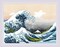 The Great Wave off Kanagawa after K. Hokusai Artwork R2186 Counted Cross Stitch Kit